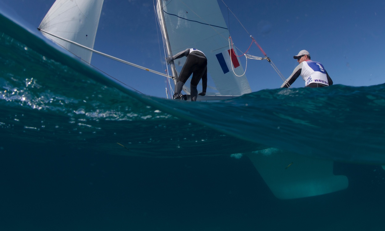 Nassau, Bahamas 7 dec 2013 Star Sailors League Finals Xavier Rohart FRA-Pierre-Alexis PonsotFRA Photo: ©SSL/Carlo Borlenghi