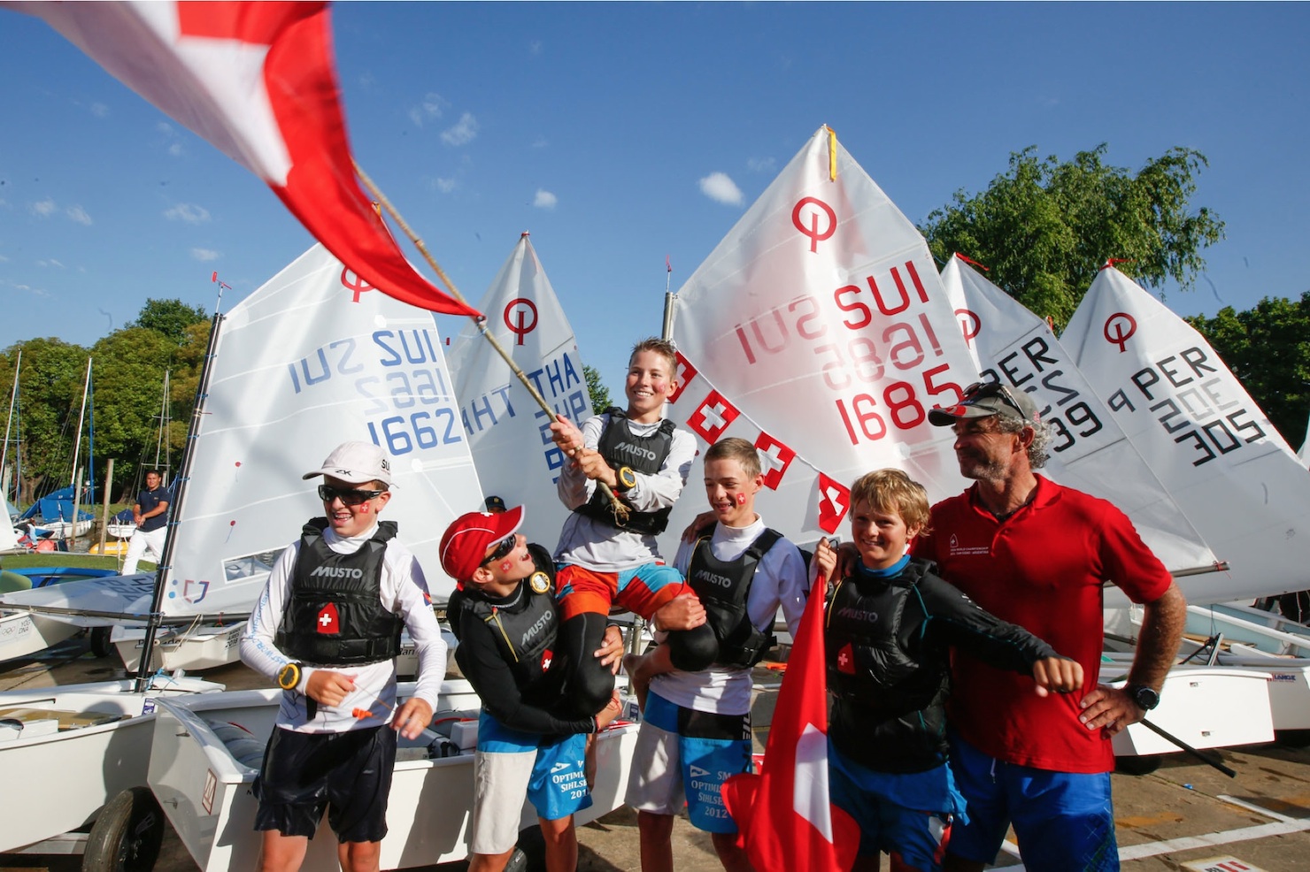 Optimist - Nicolas Rolaz Champion du Monde - Swiss Sailing