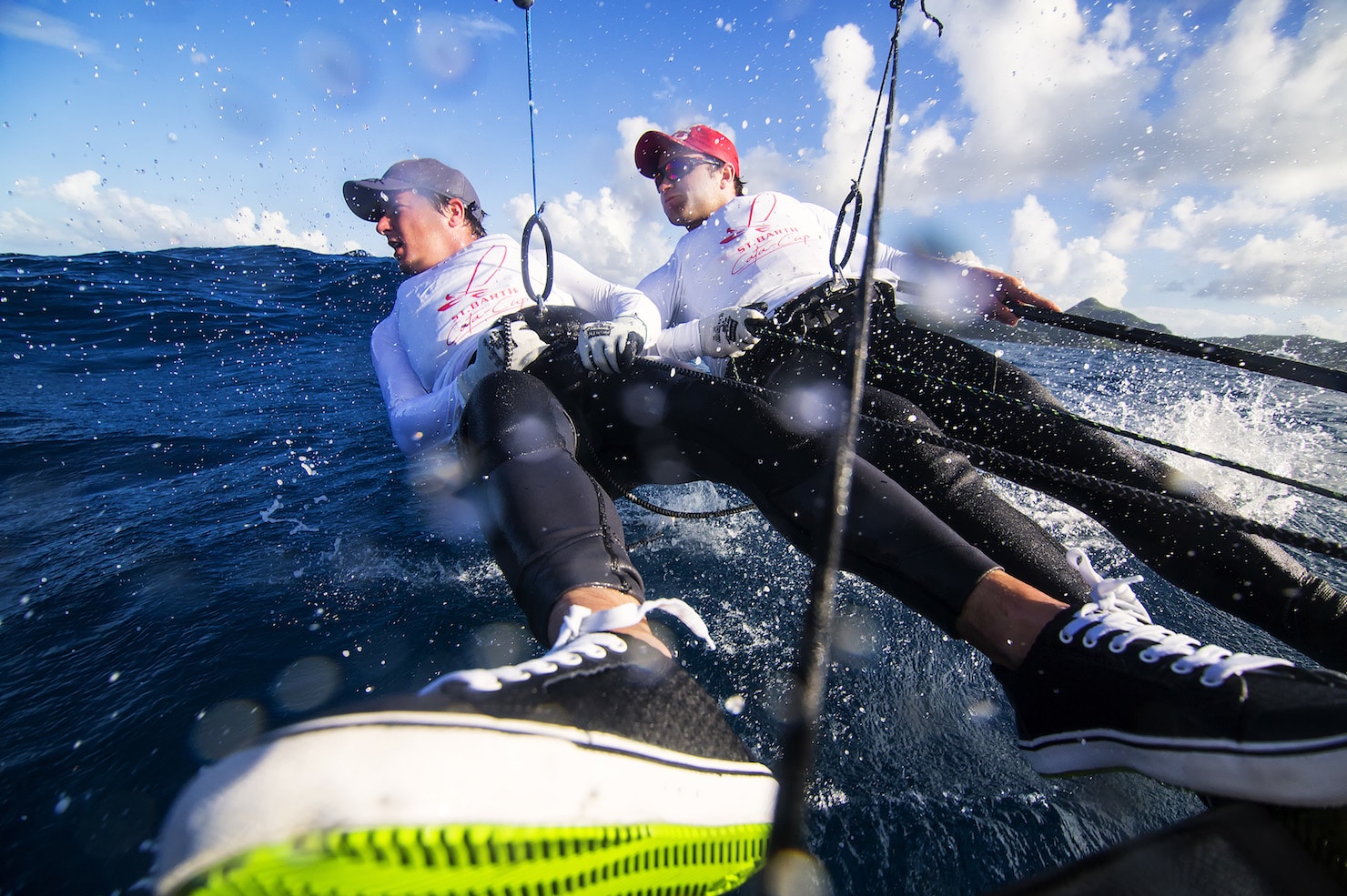 Catamaran de Sport - F18 - St Barth Cata Cup 2014