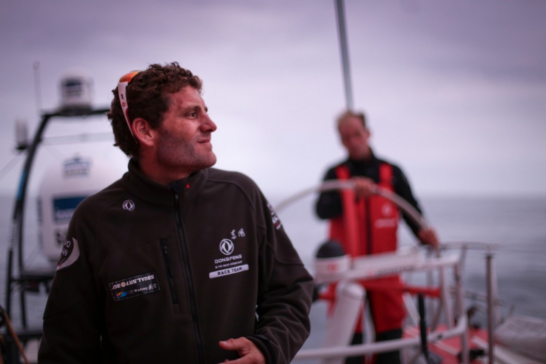 2014-15, Dongfeng Race Team, Leg7, OBR, VOR, Volvo Ocean Race, onboard, Charles Caudrelier, helm