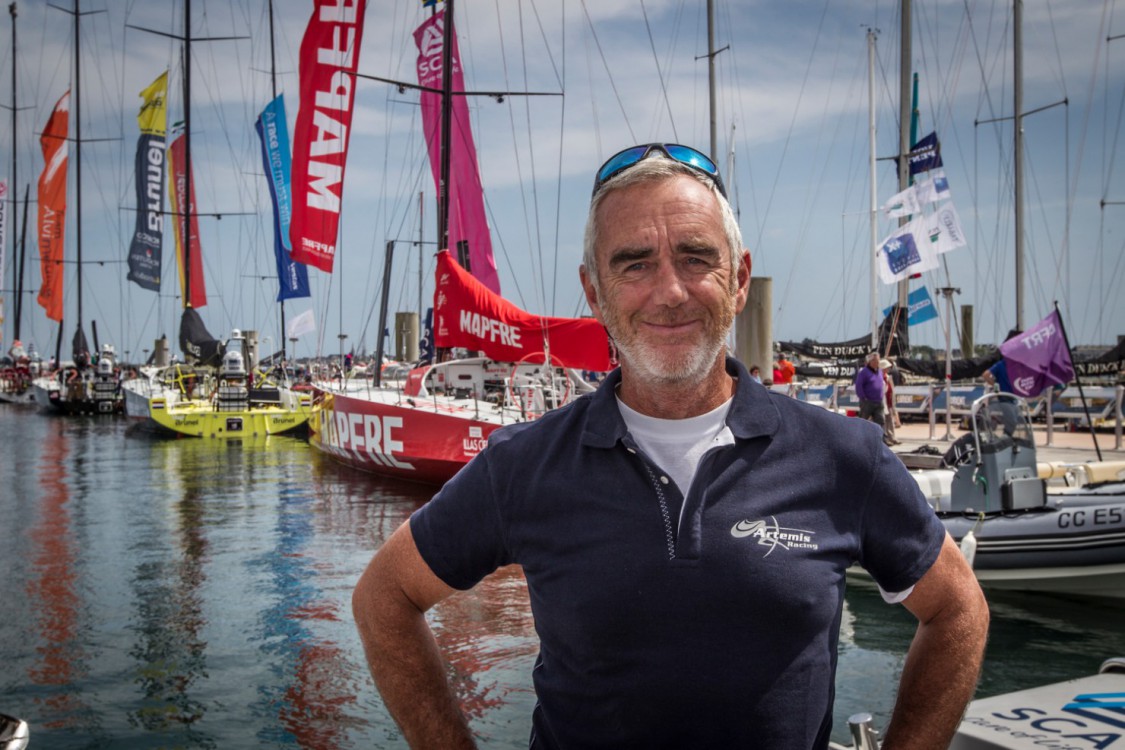 2014-15, France, Lorient, Loïck Peyron, Village, Volvo Ocean Race, face, portrait