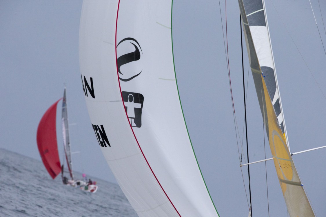 2015, ERIC BOMPARD, ETAPE 1, FIGARO, SOLITAIRE DU FIGARO 2015, VOILE