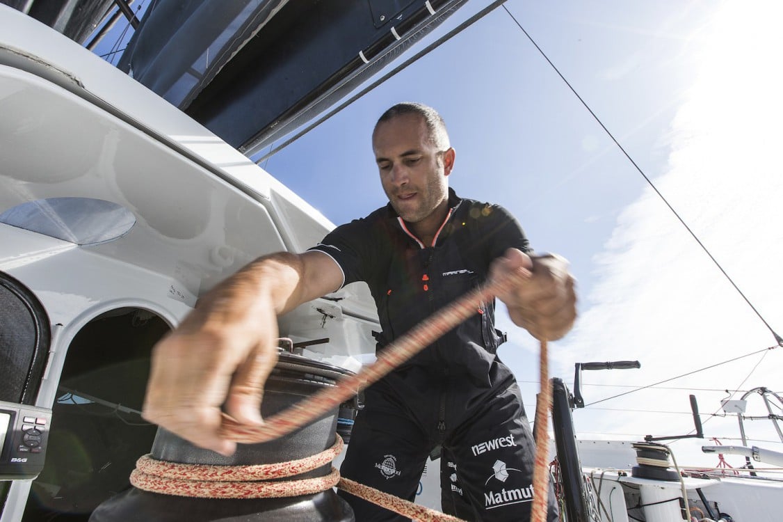 2015, A BORD, AMEDEO FABRICE, IMOCA, NEWREST MATMUT, PERON ERIC, TRANSAT JACQUES VABRE 2015