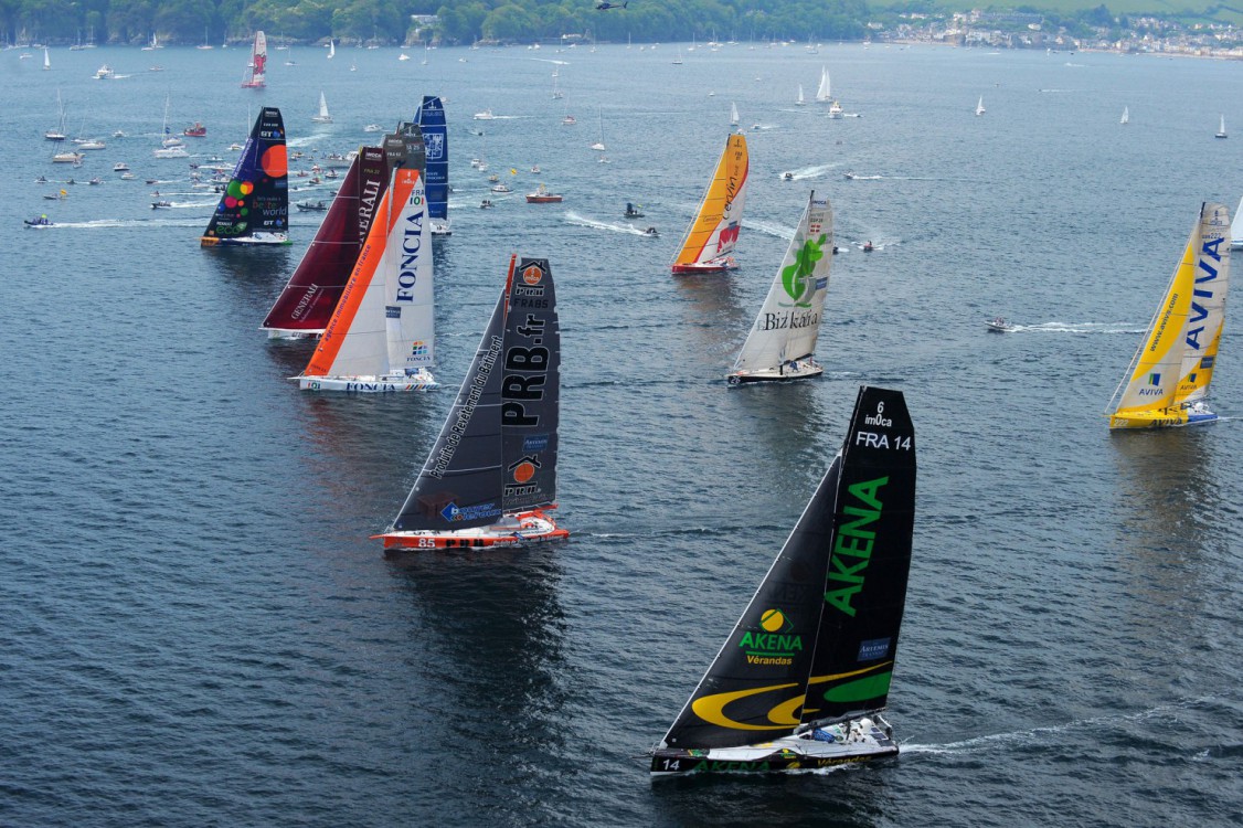 ARTEMIS, IMOCA 60, MONOHULL, PLYMOUTH, SAILING, SUTTON HARBOUR, THE ARTEMIS TRANSAT, YACHT, YACHTING, OCEANIC, OCEANIC RACE, TRANSAT, TRANSATLANTIC RACE, TRANSATLANTIC, HARBOUR, START