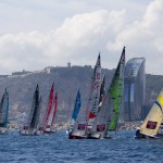 BARCELONE, ETAPE 2, FIGARO, GENERALI SOLO 2015, VOILE