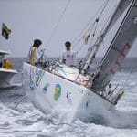 2016, ARRIVEE, ERWAN TABARLY, FIGARO, GEDIMAT, SAINT BARTHELEMY, THIERRY CHABAGNY, TRANSAT AG2R LA MONDIALE, VOILE