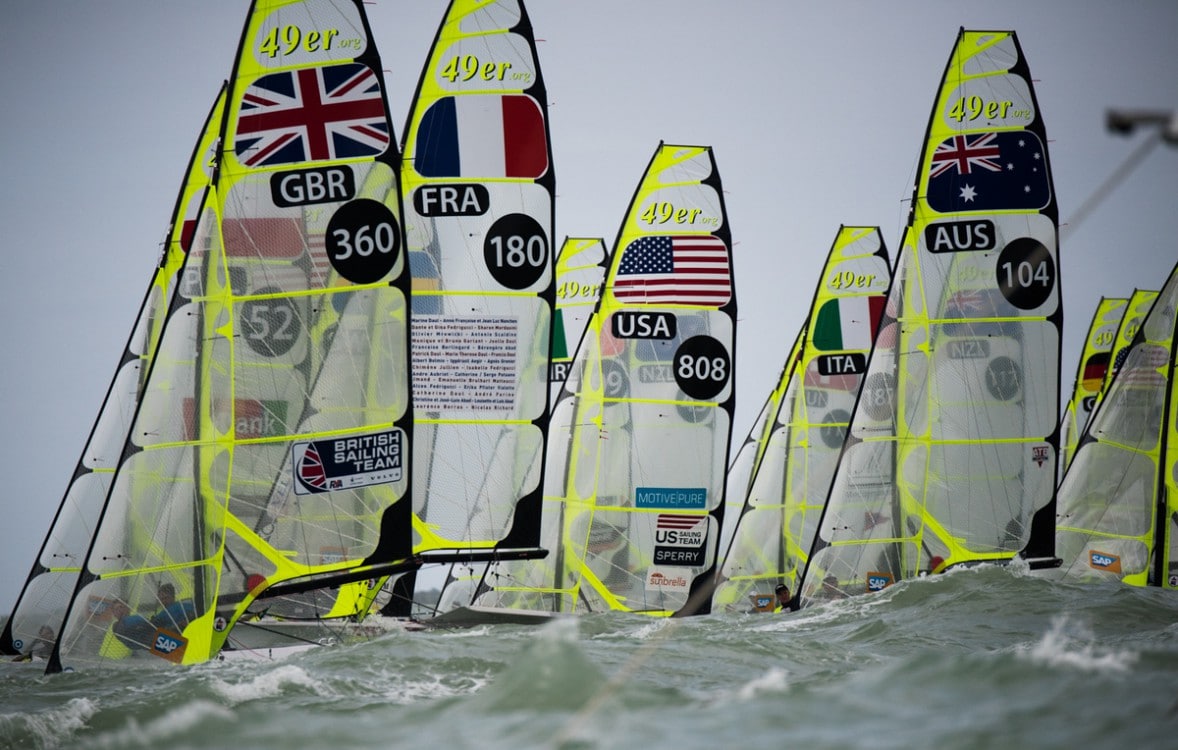 49er, 49erFX, Clearwater, Florida, Olympic, World Championships, athletes, nacra17, sailing