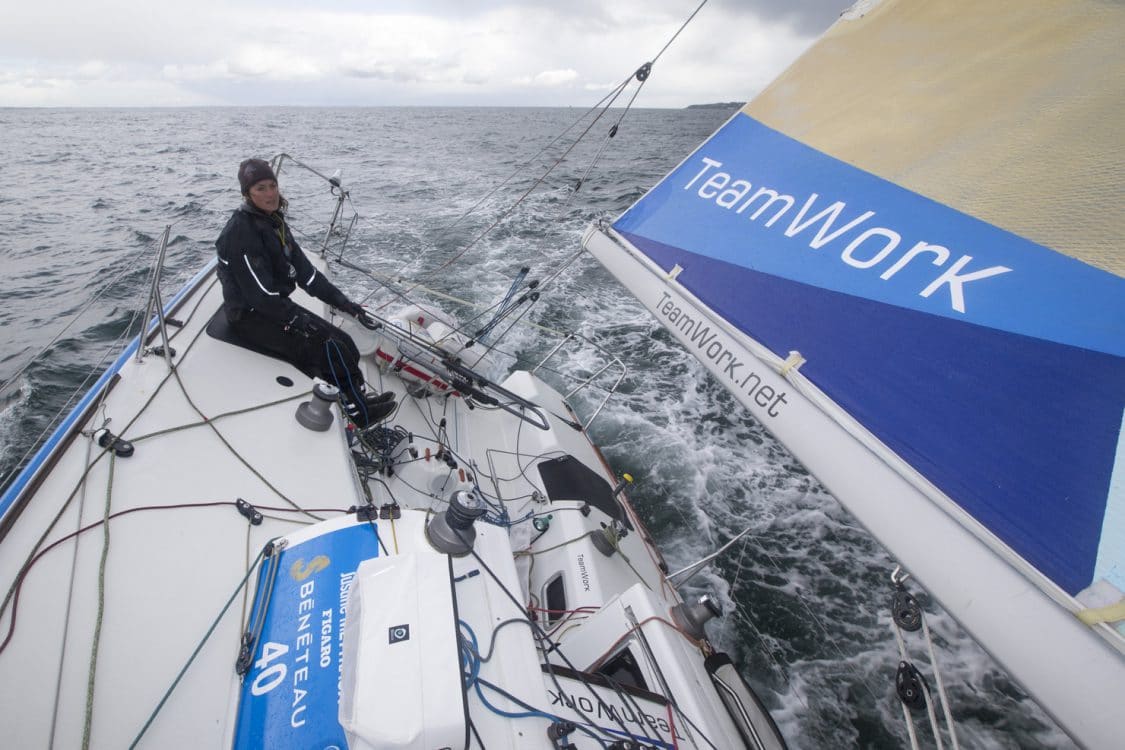 2016, FIGARO, JUSTINE METTRAUX, SOLITAIRE BOMPARD LE FIGARO, TEAMWORK, VOILE