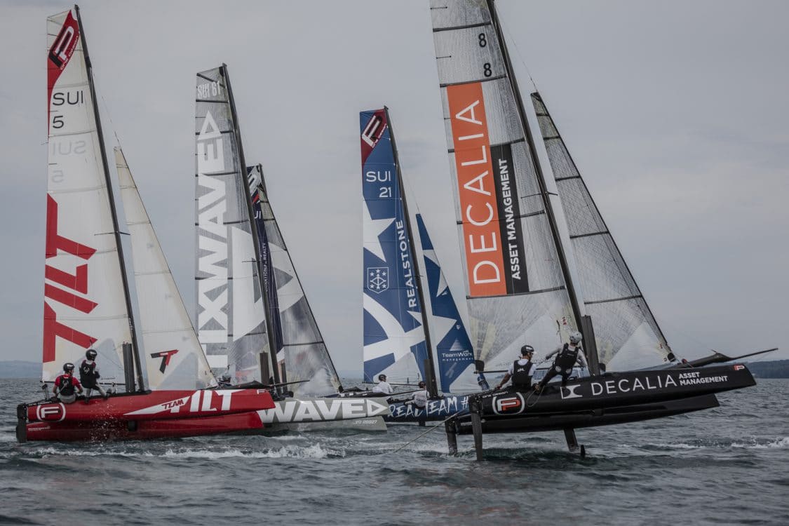 Catamaran, Flying Phantom, FP Series, Suisse, Lac de Joux, lac, Montagne, Sport, voile, Régate, Sailing, Foils, Switzerland, CNVJ