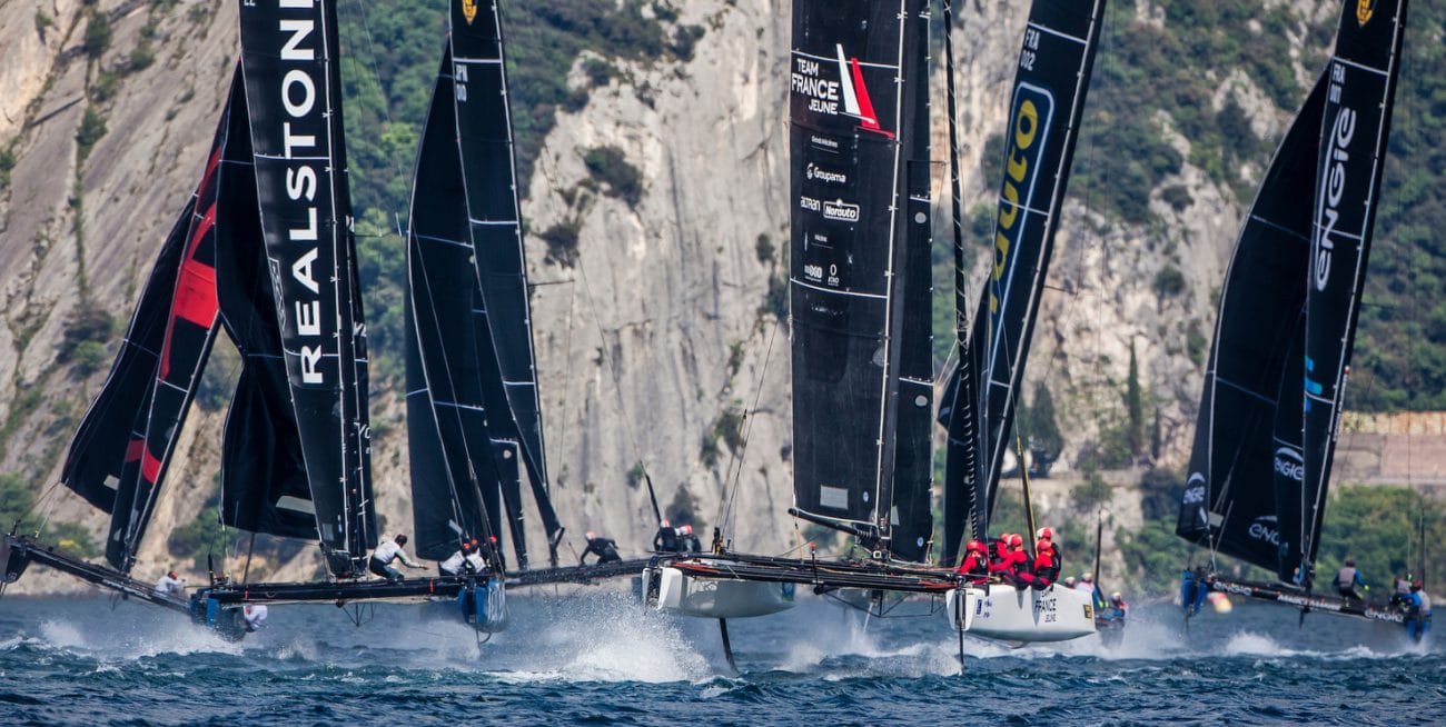 GC 32, GC 32 RACING TOUR 2017, GC 32 Racing Tour, Garda, RIVA CUP, Rive del Garda, Robin Follin, Valentin Sipan, Bruno Mourniac, Solune Robert, Sandro Lacan, Jean-Baptiste Ducamin, TEAM FRANCE JEUNE