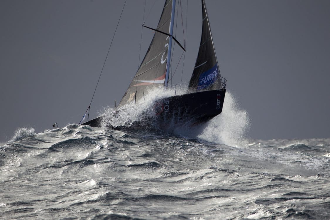 ALEXIS LOISON, CUSTO POL, ETAPE 1, SOLITAIRE URGO LE FIGARO 2017