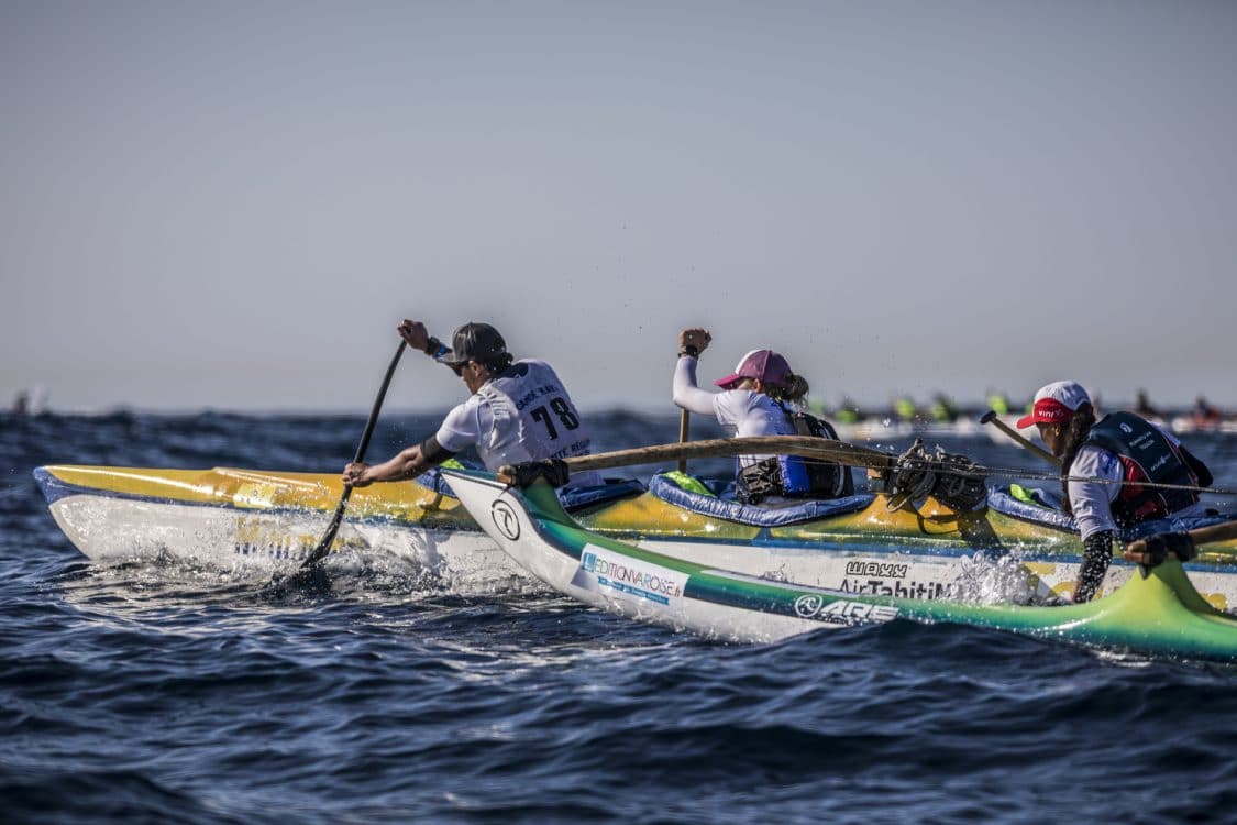 La Porquerollaise, Pirogue, Va'a