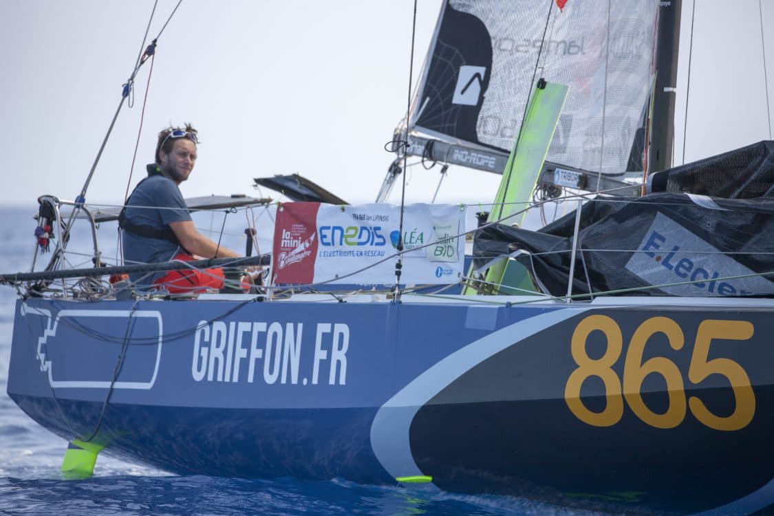 mini 865, prototype, plan raison 2014, Ian LIPINSKI, france, inscrit mini 2017, france, fra, voile, course au large, classe mini 2017, mini transat, mini transat la boulangere, las palmas de gran canaria, arrivée, 1ere etape